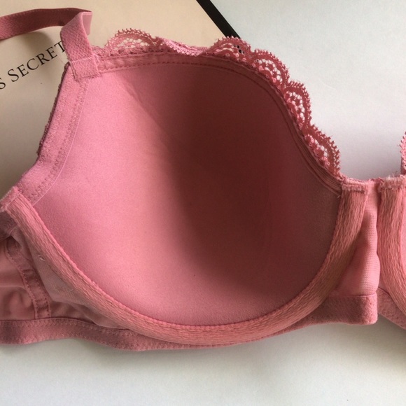 VICTORIAS SECRET DREAM ANGELS LINED DEMI BRA SIZE 34 D - Picture 8 of 16